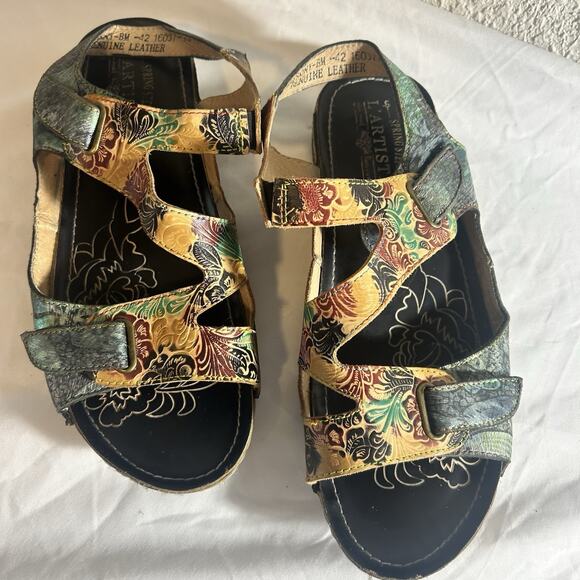 Spring Step L l'artiste Size 42 Sandals - Picture 1 of 5